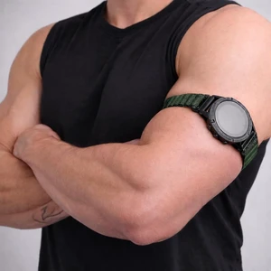 for Garmin Arm or Ankle Watch Band, Nylon Multi-Loop Adjustable Armband Compatible with Garmin QuickFit 20mm 22mm 26mm, Secure Non-Wrist Wear for Running, Walking Pad & Work for Garmin Arm or Ankle Watch Band, Nylon Multi-Loop Adjustable Armband Compatible with Garmin QuickFit 20mm 22mm 26mm, Secure Non-Wrist Wear for Running, Walking Pad & Work