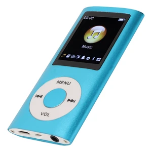 MP3 Player, 1.8 Inch Screen Music Player for Sports Studying, Support MP3 WMA FLAC APE AAC OGG, Earphone Included (Blue) MP3 Player, 1.8 Inch Screen Music Player for Sports Studying, Support MP3 WMA FLAC APE AAC OGG, Earphone Included (Blue)