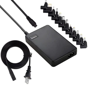 Universal Laptop Charger 90W Slim AC Adapter Power Supply Cord with Dual USB Ports 5V2.1A for Mobile Tablet Compatible with Lenovo HP Toshiba Samsung Acer Asus and Most Notebooks, DC 18.5-20V Universal Laptop Charger 90W Slim AC Adapter Power Supply Cord with Dual USB Ports 5V2.1A for Mobile Tablet Compatible with Lenovo HP Toshiba Samsung Acer Asus and Most Notebooks, DC 18.5-20V