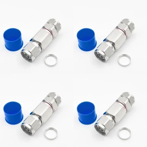 N Male Heliax Connector 1/2" Coax Cable RF Adapter for Andrew LDF 4-50A Annular Corrugated Coax Cable Ends N Male Heliax Connector 1/2" Coax Cable RF Adapter for Andrew LDF 4-50A Annular Corrugated Coax Cable Ends