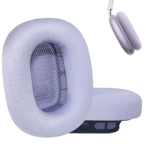 AirPods Max Ear Cushions, Replacement Earpads for AirPods Max (2024) Headphones, Mesh Fabric Ear Pads with Memory Foam and Magnet for AirPods Max (Purple) AirPods Max Ear Cushions, Replacement Earpads for AirPods Max (2024) Headphones, Mesh Fabric Ear Pads with Memory Foam and Magnet for AirPods Max (Purple)