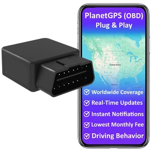 (OBD) - Real-Time OBDII GPS Tracker for Vehicles with OBD2 Diagnostics for Cars Trucks w/Worldwide Coverage Subscription Required (Starting $5.00/Month) (OBD) - Real-Time OBDII GPS Tracker for Vehicles with OBD2 Diagnostics for Cars Trucks w/Worldwide Coverage Subscription Required (Starting $5.00/Month)