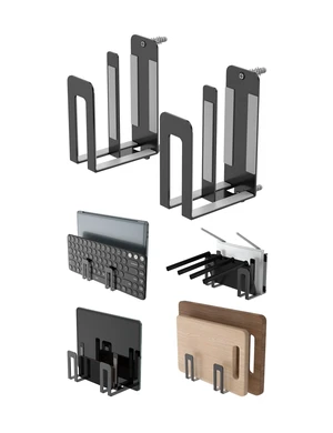 Universal Wall Mount for Laptop, Keyboard, Black Fit for Tablet, Kindle, Router, Modem, Metal Steel Cable Box Wall Shelf Holder Fit for Electronics Desk Side& Bedside Storage Universal Wall Mount for Laptop, Keyboard, Black Fit for Tablet, Kindle, Router, Modem, Metal Steel Cable Box Wall Shelf Holder Fit for Electronics Desk Side& Bedside Storage