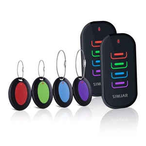 Key Finder with an Extra Transmitter & Up to 131ft Working Range in Open Space, Wireless Remote Control RF Key Finder Locator for Keys Wallet Phone Glasses Luggage Pet Tracker Key Finder with an Extra Transmitter & Up to 131ft Working Range in Open Space, Wireless Remote Control RF Key Finder Locator for Keys Wallet Phone Glasses Luggage Pet Tracker