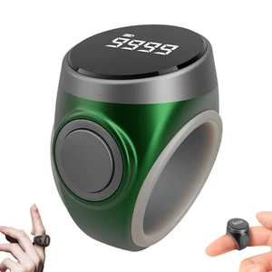 Tasbih Counter Zikr Rings, Smart Tasbeeh Counter, Rechargeable Electronic Digital Tasbih Counter Rings 3 Size(18/20/22mm), Finger Counter for Muslims, Prayer, Reminder Tasbih Counter Zikr Rings, Smart Tasbeeh Counter, Rechargeable Electronic Digital Tasbih Counter Rings 3 Size(18/20/22mm), Finger Counter for Muslims, Prayer, Reminder