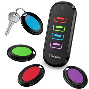 Key Finder RF Wireless Remote Locator No App Required 131FT Working Range Ultra-Long Battery Life 80dB Silicone Buttons Key Finder RF Wireless Remote Locator No App Required 131FT Working Range Ultra-Long Battery Life 80dB Silicone Buttons
