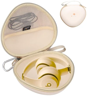 Gold Headphone Case for Beats Studio Pro/Beats Solo 4 / Beats Solo3 / Beats Studio3 Wireless On-Ear Headphones -Portable Storage Headset case Gold Headphone Case for Beats Studio Pro/Beats Solo 4 / Beats Solo3 / Beats Studio3 Wireless On-Ear Headphones -Portable Storage Headset case