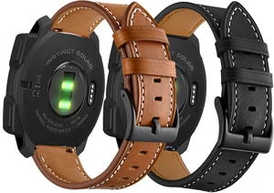 for Garmin Instinct 1/2/3 45mm Watch Bands, Leather Replacement Bracelet Strap Wristband Women Men for Garmin Instinct Solar/Tactical/Esports/Tide/Surf for Garmin Instinct 1/2/3 45mm Watch Bands, Leather Replacement Bracelet Strap Wristband Women Men for Garmin Instinct Solar/Tactical/Esports/Tide/Surf