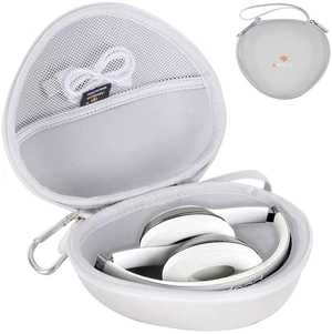 Grey Headphone Case for Beats Studio Pro/Beats Solo 4 / Beats Solo3 / Beats Studio3 Wireless On-Ear Headphones -Portable Storage Headset case Grey Headphone Case for Beats Studio Pro/Beats Solo 4 / Beats Solo3 / Beats Studio3 Wireless On-Ear Headphones -Portable Storage Headset case