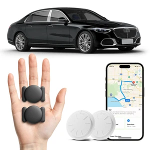 GPS Tracker for Vehicles, 2PCS Real Time Tracker Device for Vehicles, No Monthly Fee Car Tracker Work with Find My (iOS Only), MINI Vehicle Tracker with Waterproof Case, Super Magnetic GPS Tracker for Vehicles, 2PCS Real Time Tracker Device for Vehicles, No Monthly Fee Car Tracker Work with Find My (iOS Only), MINI Vehicle Tracker with Waterproof Case, Super Magnetic