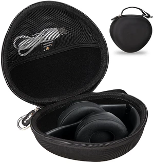 Black Headphone Case for Beats Studio Pro/Beats Solo 4 / Beats Solo3 / Beats Studio3 Wireless On-Ear Headphones -Portable Storage Headset case Black Headphone Case for Beats Studio Pro/Beats Solo 4 / Beats Solo3 / Beats Studio3 Wireless On-Ear Headphones -Portable Storage Headset case