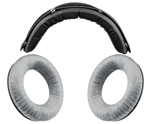 Replacement Kit for Beyerdynamic DT 770/DT770 PRO Headphones, Velour Ear Pads Cushions + Protein Leather Headband - Grey Replacement Kit for Beyerdynamic DT 770/DT770 PRO Headphones, Velour Ear Pads Cushions + Protein Leather Headband - Grey