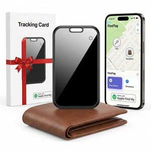 Wallet Tracker Card for Apple Find My MFi Certified Slim Air Tag iOS Only Smart Credit Card Tracker Tag for Wallet Finder Rechargeable Tracking Waterproof Item Finder for Passport Purse Luggage Bag Wallet Tracker Card for Apple Find My MFi Certified Slim Air Tag iOS Only Smart Credit Card Tracker Tag for Wallet Finder Rechargeable Tracking Waterproof Item Finder for Passport Purse Luggage Bag