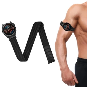 26mm QuickFit Sports Ankle/Arm Band Compatible with Garmin Fenix 8 51mm/7X/6X/6X Pro//5X/5X Plus/3/3 HR, Soft Nylon Bicep Strap for Instinct 3 50mm Band Men Women 26mm QuickFit Sports Ankle/Arm Band Compatible with Garmin Fenix 8 51mm/7X/6X/6X Pro//5X/5X Plus/3/3 HR, Soft Nylon Bicep Strap for Instinct 3 50mm Band Men Women