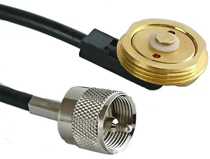 Solid Brass NMO Antenna Mount with UHF Male PL259 Connector 10 ft RG58/U Coax Cable for for Ham UHF VHF CB Cellular Trucker Antenna (10ft NMO Mount NO L Bracket, Black) Solid Brass NMO Antenna Mount with UHF Male PL259 Connector 10 ft RG58/U Coax Cable for for Ham UHF VHF CB Cellular Trucker Antenna (10ft NMO Mount NO L Bracket, Black)