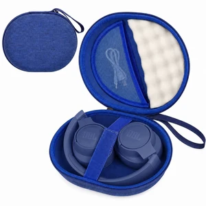 Hard Headphone Case for JBL Tune 770NC 720BT 520BT 510BT 670NC Fits for JBL Live 770NC/670NC/680NC/780NC,Travel Case with Wave Foam & Soft Lining, Elastic Strap, Mesh Pocket,Blue Hard Headphone Case for JBL Tune 770NC 720BT 520BT 510BT 670NC Fits for JBL Live 770NC/670NC/680NC/780NC,Travel Case with Wave Foam & Soft Lining, Elastic Strap, Mesh Pocket,Blue