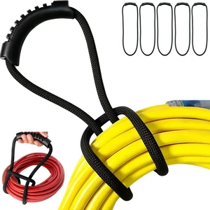 16-Inch Storage Straps 5-Pack, Extension Cord Organizer, RV Storage Vacuum Hose Holder Shop Storage, Air or Water Hose Organizer for your Home, Garage, Boat, RV and More Cable Straps 16-Inch Storage Straps 5-Pack, Extension Cord Organizer, RV Storage Vacuum Hose Holder Shop Storage, Air or Water Hose Organizer for your Home, Garage, Boat, RV and More Cable Straps