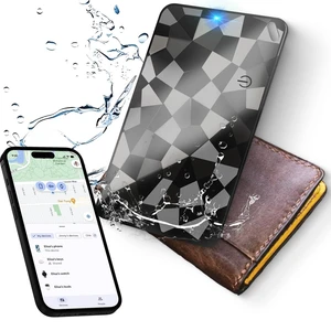 Wallet Tracker Card (iOS & Android), Ultra-Thin Bluetooth Smart Card Tracking Card Item Tracker Work with Apple Find My & Google Find Hub IPX4 Rechargeable Item Locator for Wallet Passport Key Wallet Tracker Card (iOS & Android), Ultra-Thin Bluetooth Smart Card Tracking Card Item Tracker Work with Apple Find My & Google Find Hub IPX4 Rechargeable Item Locator for Wallet Passport Key