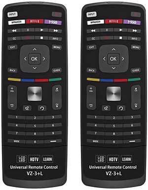 Vizio Remote Control for All VIZIO Smart TV Compatible with D, E, M, P, V, PX Series with Learning 2 Pack Vizio Remote Control for All VIZIO Smart TV Compatible with D, E, M, P, V, PX Series with Learning 2 Pack