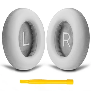 Replacement Ear Pads for Bose 700 NC700, Memory Foam, Gray Ear Pads Cushions with Softer Protein Leather, Added Thickness for Bose 700 Wireless Noise Cancelling Headphones Replacement Ear Pads for Bose 700 NC700, Memory Foam, Gray Ear Pads Cushions with Softer Protein Leather, Added Thickness for Bose 700 Wireless Noise Cancelling Headphones