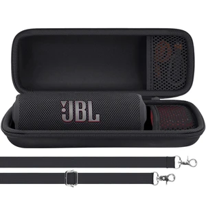 Hard Case for JBL Flip 7/6/5 Speaker, Black EVA case construction, Water-resistant design, Dust-resistant design, Protective case only Hard Case for JBL Flip 7/6/5 Speaker, Black EVA case construction, Water-resistant design, Dust-resistant design, Protective case only