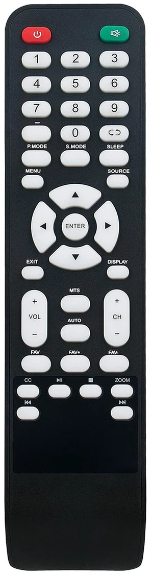 RCS00001 Replace Remote Control fit for SANSUI LED TV SF4019N18 SLED2415 SLED2815 SLED3215 SLED3915 SLED4216 SLED4319 SLED5015 SLED5018 SLED5019 SLED5515 SLED5516 SLED6517 RCS00001 Replace Remote Control fit for SANSUI LED TV SF4019N18 SLED2415 SLED2815 SLED3215 SLED3915 SLED4216 SLED4319 SLED5015 SLED5018 SLED5019 SLED5515 SLED5516 SLED6517