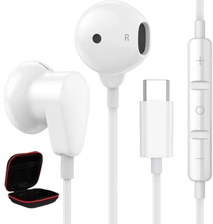USB C Headphones for Samsung Galaxy S26 Ultra S25 S24 FE S23 S22 S21 USB Type C Earphones with Mic Wired Earbuds for iPhone 17 18 Pro Max Noise Isolation Headsets for Samsung Tab S9 S10 Ultra USB C Headphones for Samsung Galaxy S26 Ultra S25 S24 FE S23 S22 S21 USB Type C Earphones with Mic Wired Earbuds for iPhone 17 18 Pro Max Noise Isolation Headsets for Samsung Tab S9 S10 Ultra