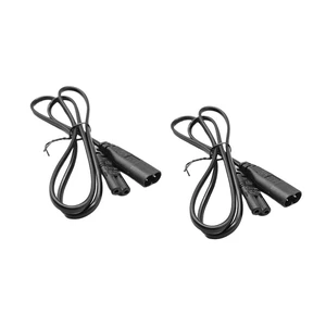 C8 Male to C7 Female 1M Power Extension Cord for TV Monitor PVC&OFC wire, short cord anti-tangle, fit narrow cabinet & TV cabinet wiring C8 Male to C7 Female 1M Power Extension Cord for TV Monitor PVC&OFC wire, short cord anti-tangle, fit narrow cabinet & TV cabinet wiring