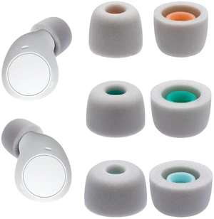 Foam Ear Tips Replacement for Sony WF-C700N/ 710N/ C510/ C500, Gray Memory Foam Eartips, 3 Pairs (S/M/L) Foam Ear Tips Replacement for Sony WF-C700N/ 710N/ C510/ C500, Gray Memory Foam Eartips, 3 Pairs (S/M/L)