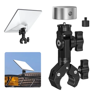 Starlink Mini Mount Clamp Pole for RV Balcony Tripods Boat Rail Fits RV Roof Racks, Tripods, Boat Rails & Balcony Guardrails for Outdoor Travel and Mobile Internet Setup, Aluminum Mount Starlink Mini Mount Clamp Pole for RV Balcony Tripods Boat Rail Fits RV Roof Racks, Tripods, Boat Rails & Balcony Guardrails for Outdoor Travel and Mobile Internet Setup, Aluminum Mount