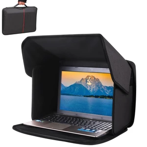 Portable Laptop Sun Shade Foldable Laptop Privacy Shield Blocks Sunlight Working Outside,Computer Anti Glare Shield Privacy Hood Case Fits 12-14in(Patent Pending) Portable Laptop Sun Shade Foldable Laptop Privacy Shield Blocks Sunlight Working Outside,Computer Anti Glare Shield Privacy Hood Case Fits 12-14in(Patent Pending)
