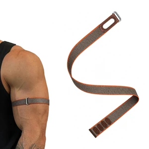 Nylon Bicep Band for Google Fitbit Air, Adjustable Sport Armband (Rye,43cm) Breathable nylon, micro-adjustable loop, lightweight upper arm fit Nylon Bicep Band for Google Fitbit Air, Adjustable Sport Armband (Rye,43cm) Breathable nylon, micro-adjustable loop, lightweight upper arm fit