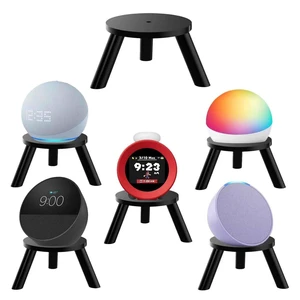Desktop Speaker Stand for Echo Spot 2024, Echo Dot, Echo Glow, HomePod mini and Sonos Era 100, Nintendo Sound Clock Alarmo, Acrylic Tripod Accessories Holder (Black) Desktop Speaker Stand for Echo Spot 2024, Echo Dot, Echo Glow, HomePod mini and Sonos Era 100, Nintendo Sound Clock Alarmo, Acrylic Tripod Accessories Holder (Black)