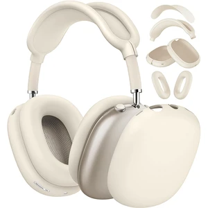 Case Cover Compatible with AirPods Max 2/1 (2026/2024/2022), Ear Pad/Ear Cups/Headband Cover for AirPod Max (H2/USB-C/Lightning), Silicone Headphones Accessories Protector for Apple AirPods Max Case Cover Compatible with AirPods Max 2/1 (2026/2024/2022), Ear Pad/Ear Cups/Headband Cover for AirPod Max (H2/USB-C/Lightning), Silicone Headphones Accessories Protector for Apple AirPods Max