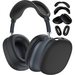 Case Cover Compatible with AirPods Max 2/1 (2026/2024/2022), Ear Pad/Ear Cups/Headband Cover for AirPod Max (H2/USB-C/Lightning), Silicone Headphones Accessories Protector for Apple AirPods Max Case Cover Compatible with AirPods Max 2/1 (2026/2024/2022), Ear Pad/Ear Cups/Headband Cover for AirPod Max (H2/USB-C/Lightning), Silicone Headphones Accessories Protector for Apple AirPods Max