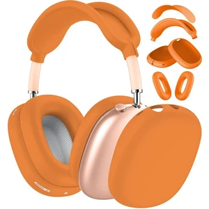 Case Cover Compatible with AirPods Max 2/1 (2026/2024/2022), Ear Pad/Ear Cups/Headband Cover for AirPod Max (H2/USB-C/Lightning), Silicone Headphones Accessories Protector for Apple AirPods Max Case Cover Compatible with AirPods Max 2/1 (2026/2024/2022), Ear Pad/Ear Cups/Headband Cover for AirPod Max (H2/USB-C/Lightning), Silicone Headphones Accessories Protector for Apple AirPods Max