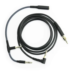 Replacement Audio Cable Compatible with Sennheiser Game Zero, Game ONE, PC373D, PC37X, GSP350, GSP500, GSP600 Gaming Headsets 1.2m/4ft Replacement Audio Cable Compatible with Sennheiser Game Zero, Game ONE, PC373D, PC37X, GSP350, GSP500, GSP600 Gaming Headsets 1.2m/4ft
