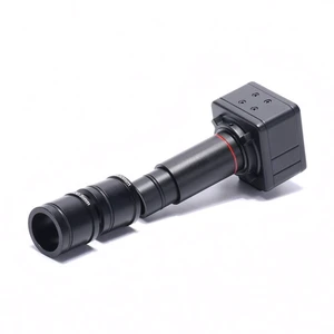 5MP USB2.0 C-Mount Digital Microscope Camera with Software Calibration Compatible with WIN7/8/10 Mac System +0.5X Eyepiece Lens 23.2mm Mounting /30mm 30.5mm Adapter 5MP USB2.0 C-Mount Digital Microscope Camera with Software Calibration Compatible with WIN7/8/10 Mac System +0.5X Eyepiece Lens 23.2mm Mounting /30mm 30.5mm Adapter