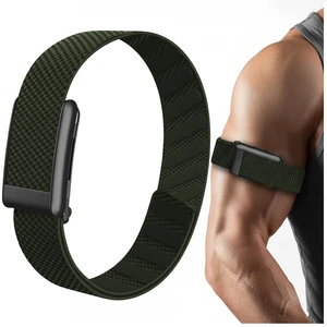 Ultra-Soft Breathable Nylon Bicep Band, Adjustable Replacement Arm Strap Compatible with WHOOP 5.0, One, Peak & Life Secure Fit, Not Compatible with Gen 4 Ultra-Soft Breathable Nylon Bicep Band, Adjustable Replacement Arm Strap Compatible with WHOOP 5.0, One, Peak & Life Secure Fit, Not Compatible with Gen 4