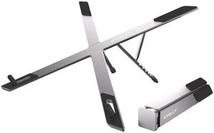Portable Aluminum Laptop Stand for Desk, Adjustable Ergonomic Laptop Riser, Foldable X Shape Notebook Computer Holder, Anti-Scratch Laptop Mount for 10-17 Inch Laptops, for Office Home Travel Portable Aluminum Laptop Stand for Desk, Adjustable Ergonomic Laptop Riser, Foldable X Shape Notebook Computer Holder, Anti-Scratch Laptop Mount for 10-17 Inch Laptops, for Office Home Travel