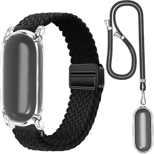 2-in-1 Wristband & Neckband for Plaud NotePin & NotePin S AI Voice Recorder - High-Clarity PC Case & Breathable Magnetic Nylon Strap & Adjustable Neck Strap - Sports, Business, Men & Women (Black) 2-in-1 Wristband & Neckband for Plaud NotePin & NotePin S AI Voice Recorder - High-Clarity PC Case & Breathable Magnetic Nylon Strap & Adjustable Neck Strap - Sports, Business, Men & Women (Black)