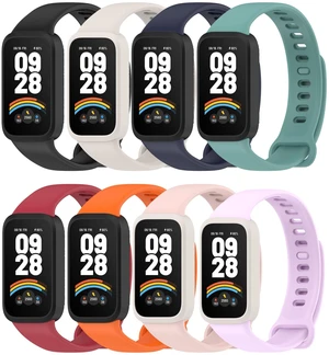Compatible for Xiaomi smart Band 9 Active Bands,Soft Breathable Silicone Waterproof Strap for Xiaomi smart Band 9 Active (8colors) Compatible for Xiaomi smart Band 9 Active Bands,Soft Breathable Silicone Waterproof Strap for Xiaomi smart Band 9 Active (8colors)