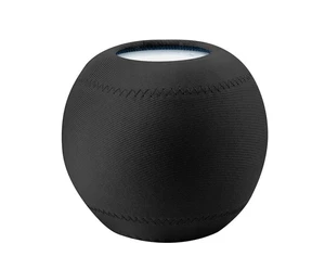 Protective Cover for Apple Smart Speaker dust Cover Homepod Mini Audio Waterproof Elastic Storage (Black) Protective Cover for Apple Smart Speaker dust Cover Homepod Mini Audio Waterproof Elastic Storage (Black)