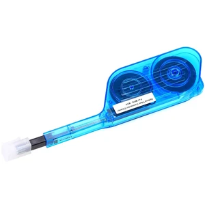 Fiber Optic Cleaning Tool for MPO and MTP Connectors MPO One Click Cleaner, 500 Cycles Cleaning Connector Equipment Fiber Optic Cleaning Tool for MPO and MTP Connectors MPO One Click Cleaner, 500 Cycles Cleaning Connector Equipment