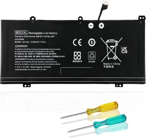 BC03XL11.55V 5010mAh L84182-421 L84398-005 L84182-1C1 Laptop Battery Compatible with HP Pro C640 Chromebook x360 14C-CA0053DX 14C-CAO000 14C-CAO0OOND Series HSTNN-LB8T HSTNN-IB9 BC03XL11.55V 5010mAh L84182-421 L84398-005 L84182-1C1 Laptop Battery Compatible with HP Pro C640 Chromebook x360 14C-CA0053DX 14C-CAO000 14C-CAO0OOND Series HSTNN-LB8T HSTNN-IB9