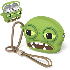 for AirPods Pro 3 Case, Funny 3D Cartoon Ugly Protective Soft Silicone Case Cover with Keychain & Lanyard (Green) for AirPods Pro 3 Case, Funny 3D Cartoon Ugly Protective Soft Silicone Case Cover with Keychain & Lanyard (Green)