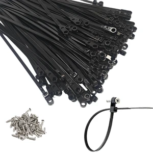 200 PCS 10 in black zip ties, 100 screws, cable ties with screw holes 75lb heavy duty zip tiewire tieszip ties with screw holezip tie mountszip ties with screw mounting hoblack zip tiesle 200 PCS 10 in black zip ties, 100 screws, cable ties with screw holes 75lb heavy duty zip tiewire tieszip ties with screw holezip tie mountszip ties with screw mounting hoblack zip tiesle