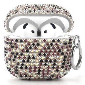 Bling Case Compatible with AirPods 4th Generation (2024), Sparkling Diamond Case for AirPods 4 Case Bling Rhinestones for Women, Shockproof Protective Cute Cover with Keychain (Multicolor) Bling Case Compatible with AirPods 4th Generation (2024), Sparkling Diamond Case for AirPods 4 Case Bling Rhinestones for Women, Shockproof Protective Cute Cover with Keychain (Multicolor)