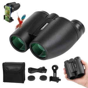12X30 Compact Binoculars for Adults Kids Bird Watching Small Lightweight HD Portable Mini Binocular with Phone Adapter BAK4 FMC Lens for Travel Wildlife Safari Sports Concerts Gift for Men Women Kids 12X30 Compact Binoculars for Adults Kids Bird Watching Small Lightweight HD Portable Mini Binocular with Phone Adapter BAK4 FMC Lens for Travel Wildlife Safari Sports Concerts Gift for Men Women Kids