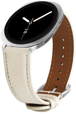 Leather Bands Compatible with Samsung Galaxy Watch 9/8 40mm 44mm/8 Classic 46mm Genuine Leather Wristband Replacement Strap for Galaxy Watch 8 Classic Smartwatch Leather Bands Compatible with Samsung Galaxy Watch 9/8 40mm 44mm/8 Classic 46mm Genuine Leather Wristband Replacement Strap for Galaxy Watch 8 Classic Smartwatch